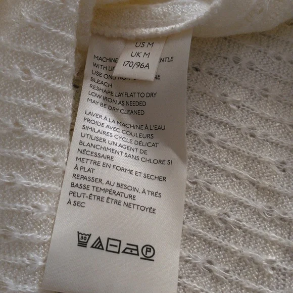 Maeve By Anthropologie Medium Addie Ruffled Hacci Pullover Sweater - Picture 13 of 17